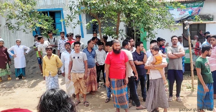 সন্তানকে নিয়ে পালিয়েছেন স্বামী গাজীপুরে গৃহবধূর মরদেহ উদ্ধার